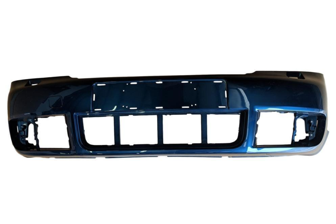 Painted Front Bumper Cover for 2004 Audi A4  (WITH: Headlight Washer Holes) 8E0807103TGRU Ocean Blue Pearl LZ5C