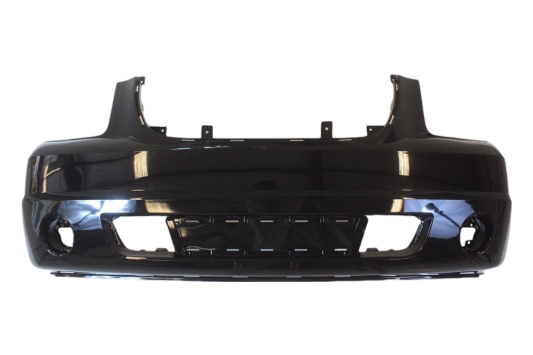 Painted Front Bumper Cover for 2007 GMC Yukon XL Black (WA8555) 25890766 GM1000818