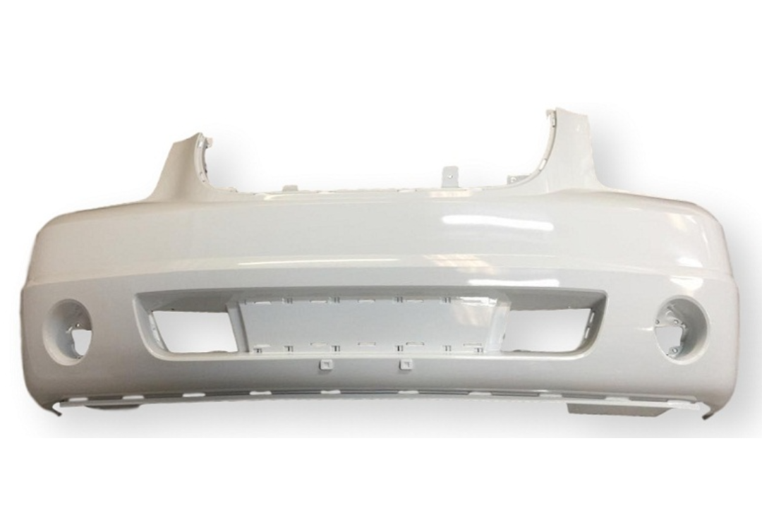 Painted Front Bumper Cover for 2007 GMC Yukon XL Olympic White (WA8624) 25890766 GM1000818