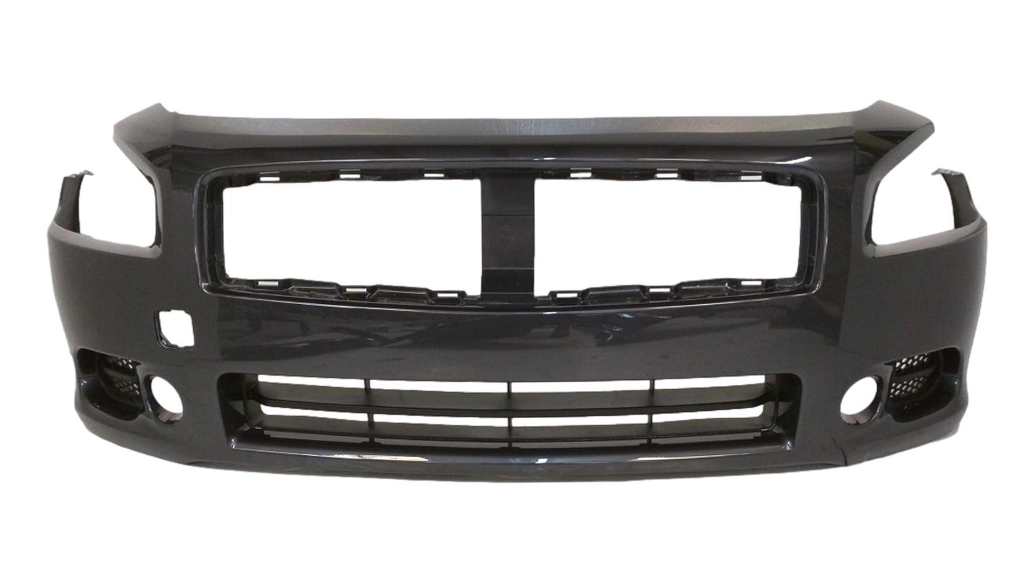  Painted Front Bumper Cover for 2009-2014 Nissan Maxima Dark Slate Metallic (K50) 620229N00H NI1000258 ReveMoto Painted Auto Body Parts Replacement