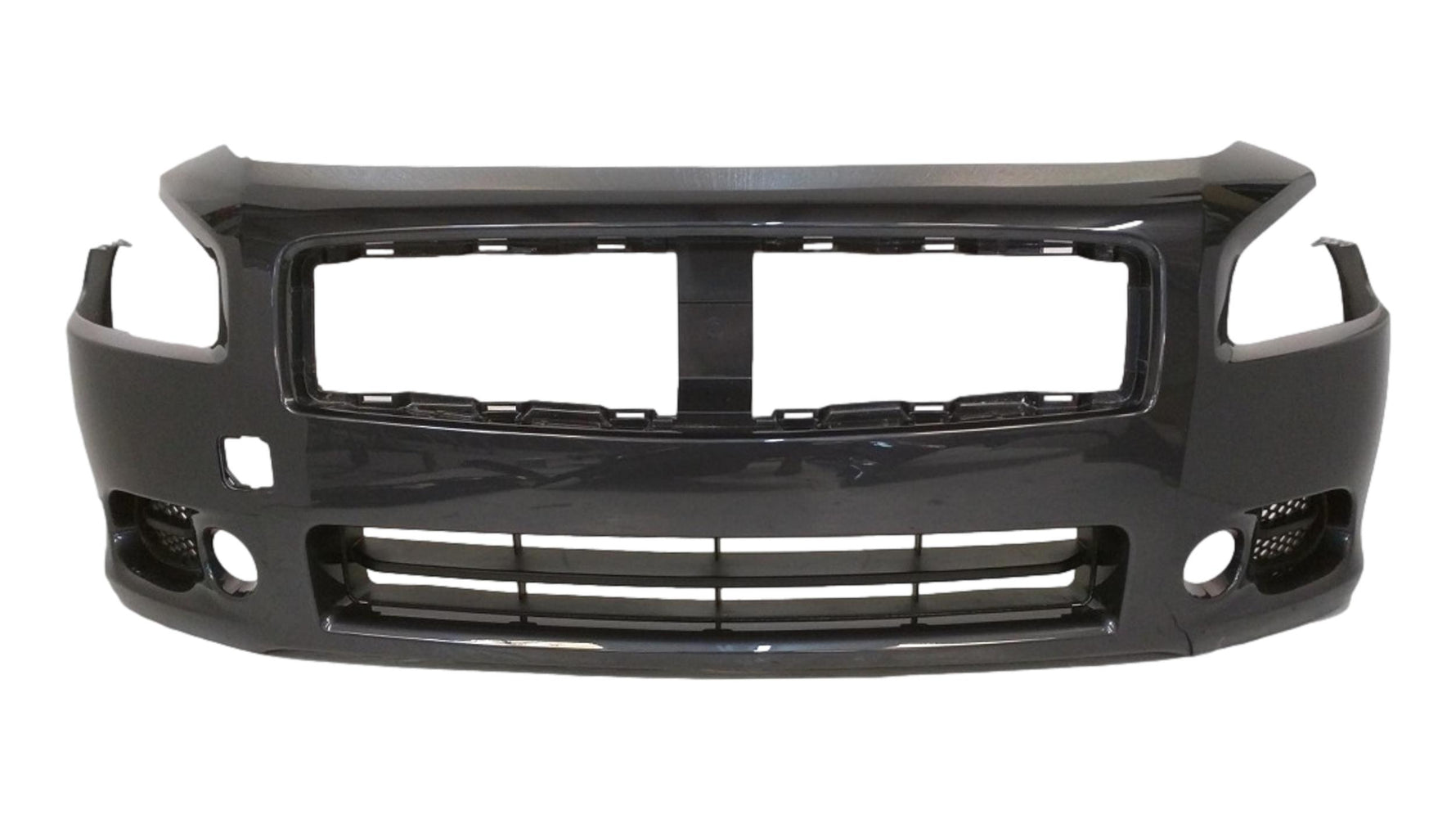 Painted Front Bumper Cover for 2009-2014 Nissan Maxima Dark Slate Metallic (K50) 620229N00H NI1000258 ReveMoto Painted Auto Body Parts Replacement