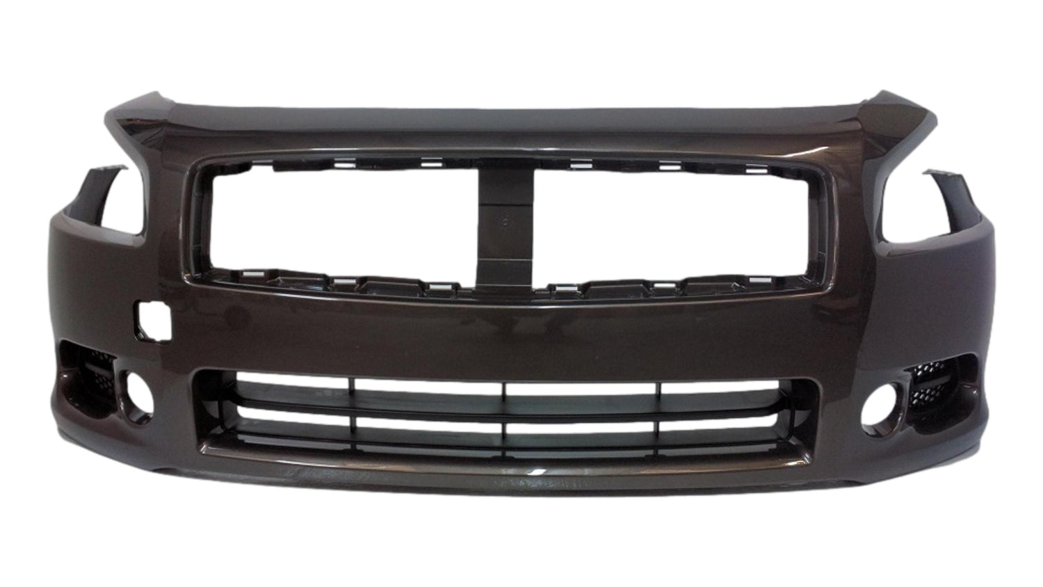  Painted Front Bumper Cover for 2009-2014 Nissan Maxima Tobacco Metallic (CAJ) 620229N00H NI1000258 ReveMoto Painted Auto Body Parts Replacement
