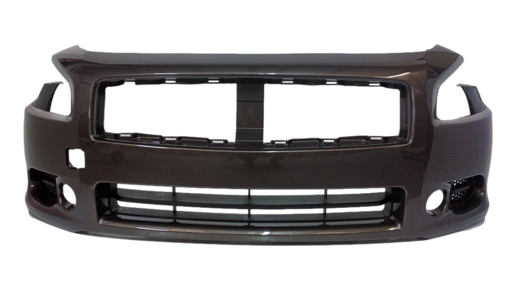  Painted Front Bumper Cover for 2009-2014 Nissan Maxima Tobacco Metallic (CAJ) 620229N00H NI1000258 ReveMoto Painted Auto Body Parts Replacement