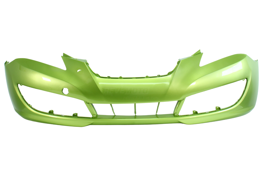 Painted Front Bumper Cover for 2010-2012 Hyundai Genesis Coupe Lime Rock Green Metallic (NJA) 865112M000 