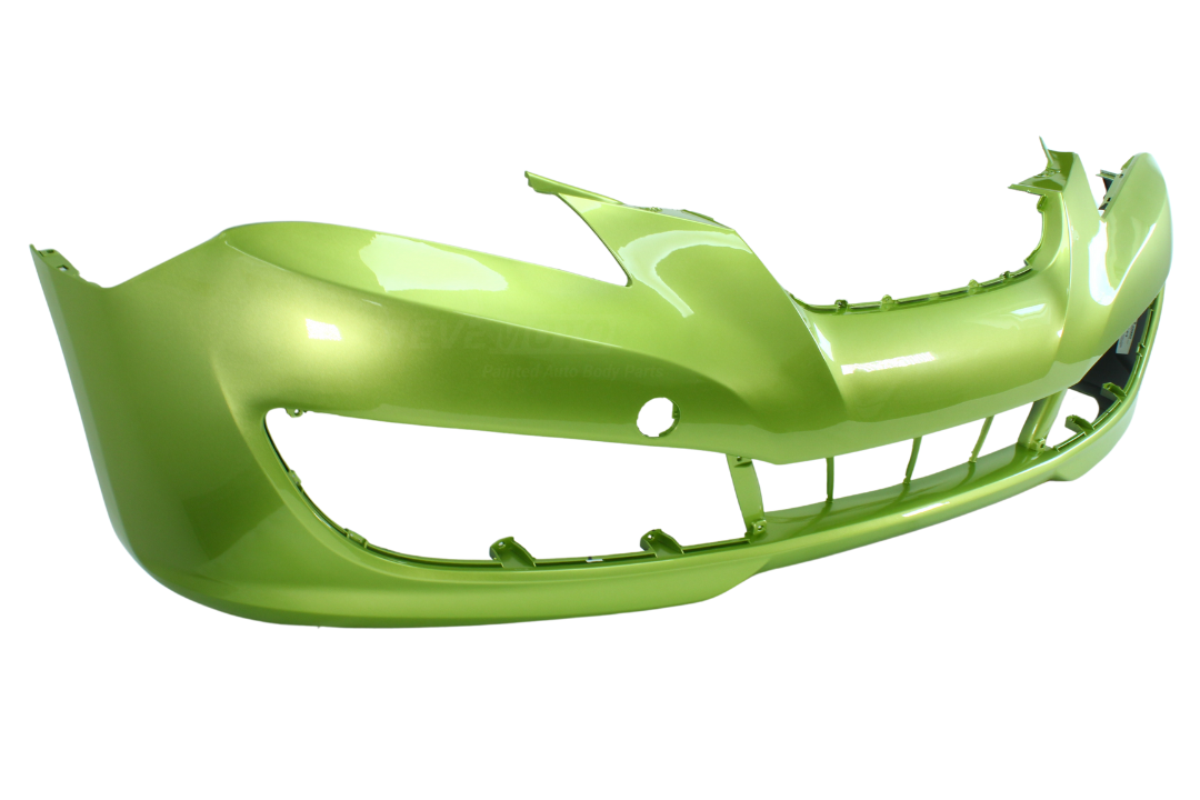 Painted Front Bumper Cover for 2010-2012 Hyundai Genesis Coupe Lime Rock Green Metallic (NJA) 865112M000 