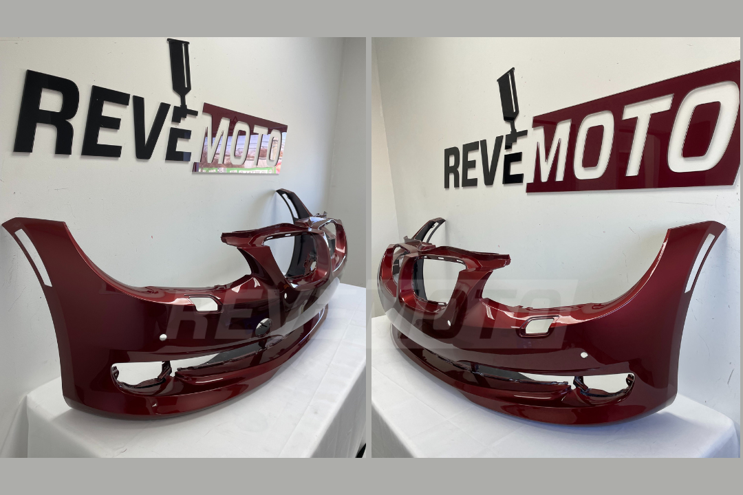31030 - Painted Front Bumper Cover for 2011-2013 BMW 3-Series (Coupe/Convertible | WITHOUT: M-Package) Vermillion Red Metallic (A82) 51117256083