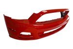 Painted Front Bumper Cover for 2013-2014 Ford Mustang Race Red (PQ) Fits All Models (Except Shelby GT500) DR3Z17D957ABPTM ReveMoto Painted Auto Body Parts Replacement