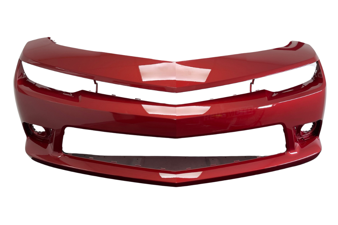 Painted Front Bumper Cover for 2014-2015 Chevrolet Camaro Tin Roof Rusted Metallic (WA138X) 22997721 GM1000964 ReveMoto Painted Auto Parts Replacement