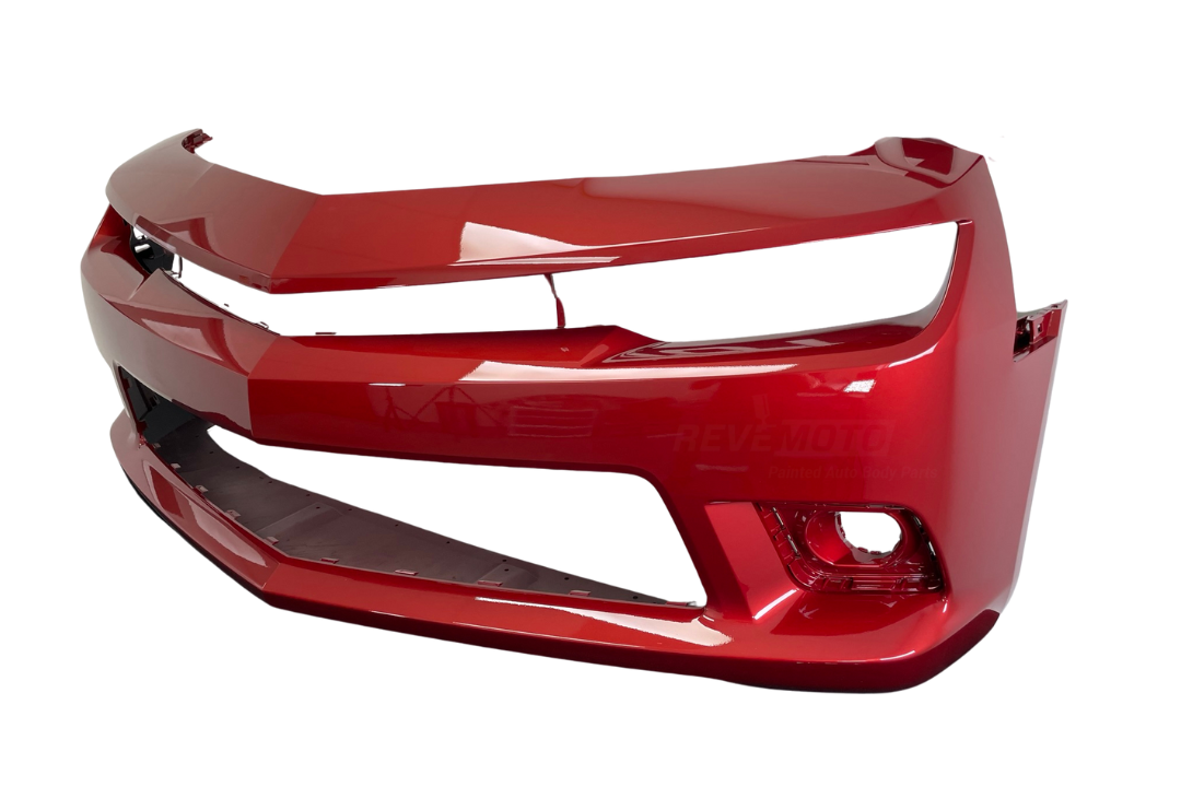 Painted Front Bumper Cover for 2014-2015 Chevrolet Camaro Tin Roof Rusted Metallic (WA138X) 22997721 GM1000964 ReveMoto Painted Auto Parts Replacement