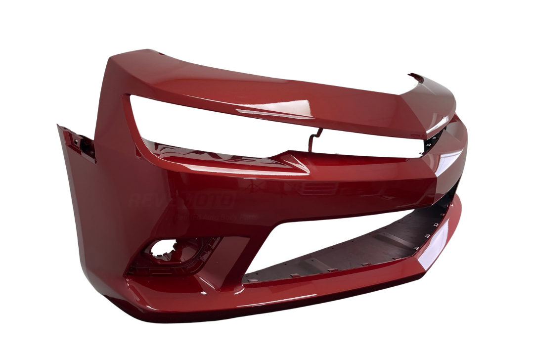 Painted Front Bumper Cover for 2014-2015 Chevrolet Camaro Tin Roof Rusted Metallic (WA138X) 22997721 GM1000964 ReveMoto Painted Auto Parts Replacement