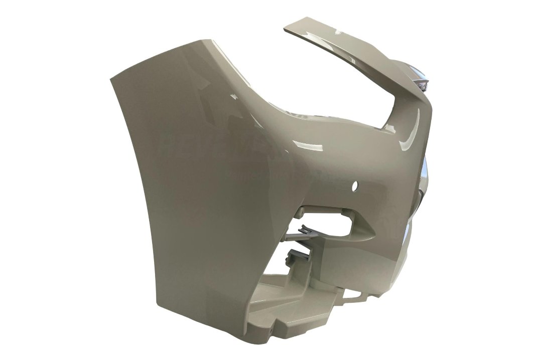 Painted Front Bumper Cover for 2018-2020 Infiniti Q50 (Sport, Red Sport with Distance Sensor) White (QAW) 620226HJ1H IN1000283 ReveMoto Painted Auto Body Parts Replacement