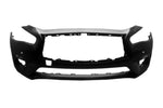 Painted Front Bumper Cover for 2018-2023 Infiniti Q50 (WITHOUT: Sport) 620226HH1H IN1000285
