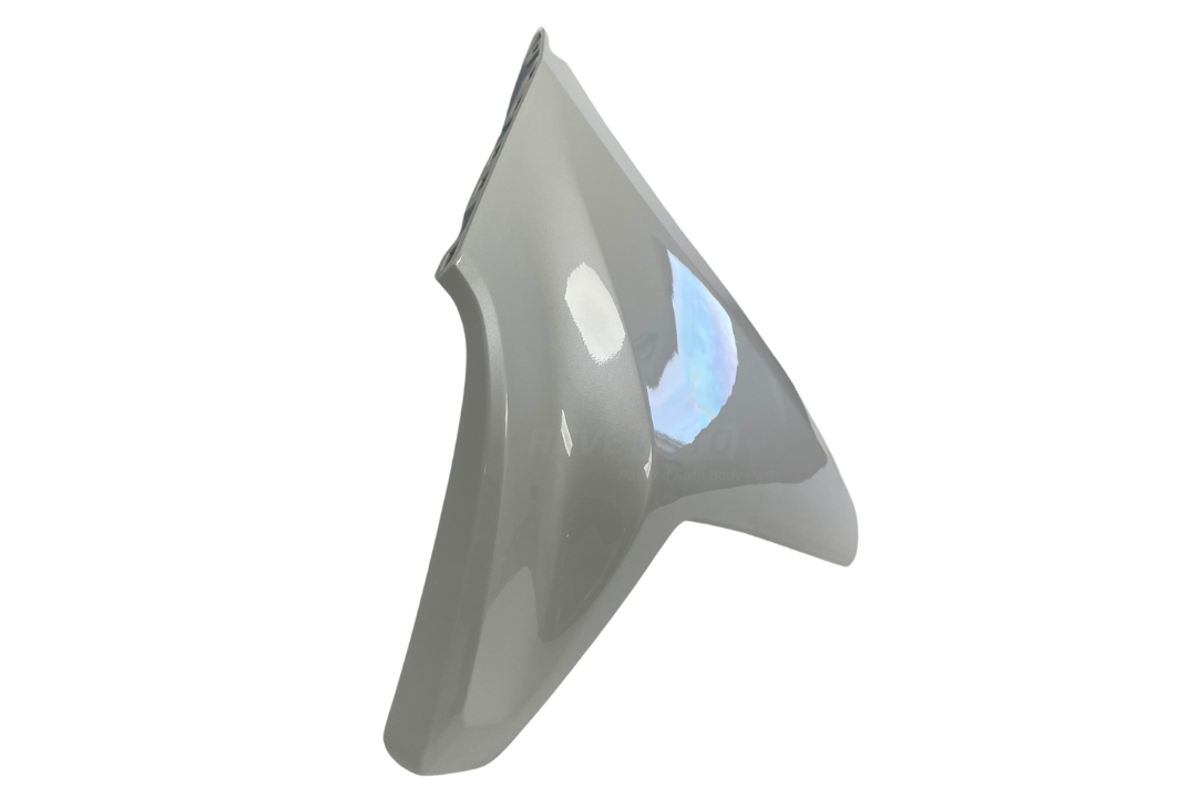 Painted Front Bumper End Cap Extension for 2019-2022 Chevrolet Silverado Abalone White Pearl (WA140X) 84658017 GM1016110 ReveMoto Painted Auto Body Parts Replacement