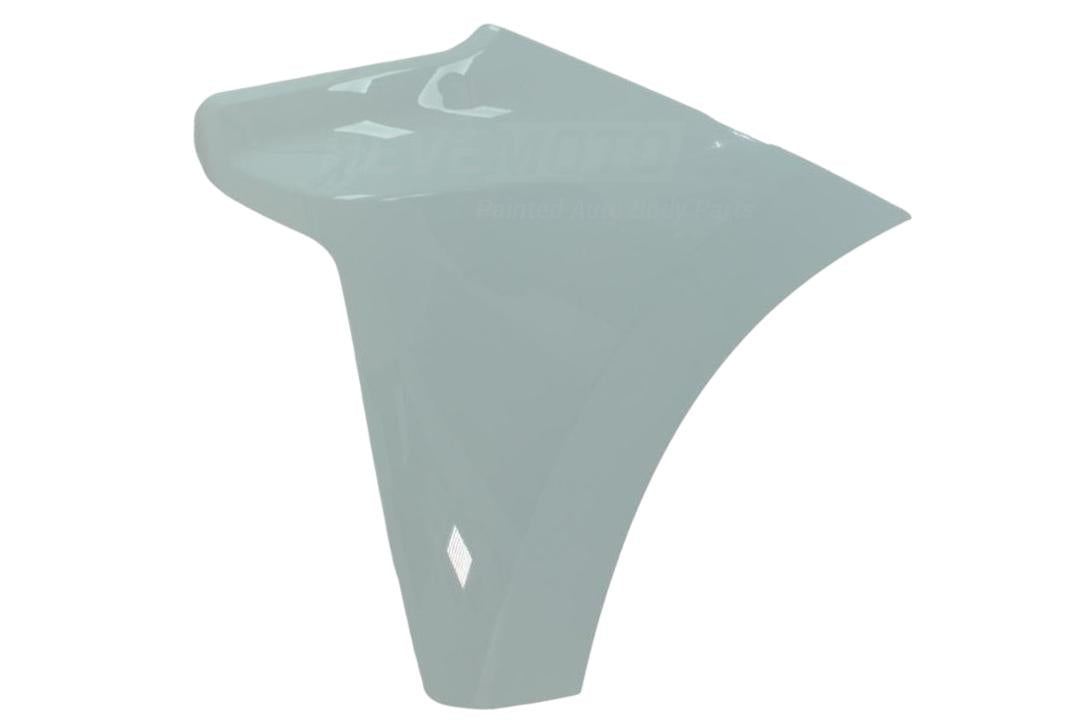 Painted Front Bumper End Cap Extension for 2019-2022 Chevrolet Silverado Olympic White (WA8624) 84658017 GM1016110 ReveMoto Painted Auto Body Parts Replacement