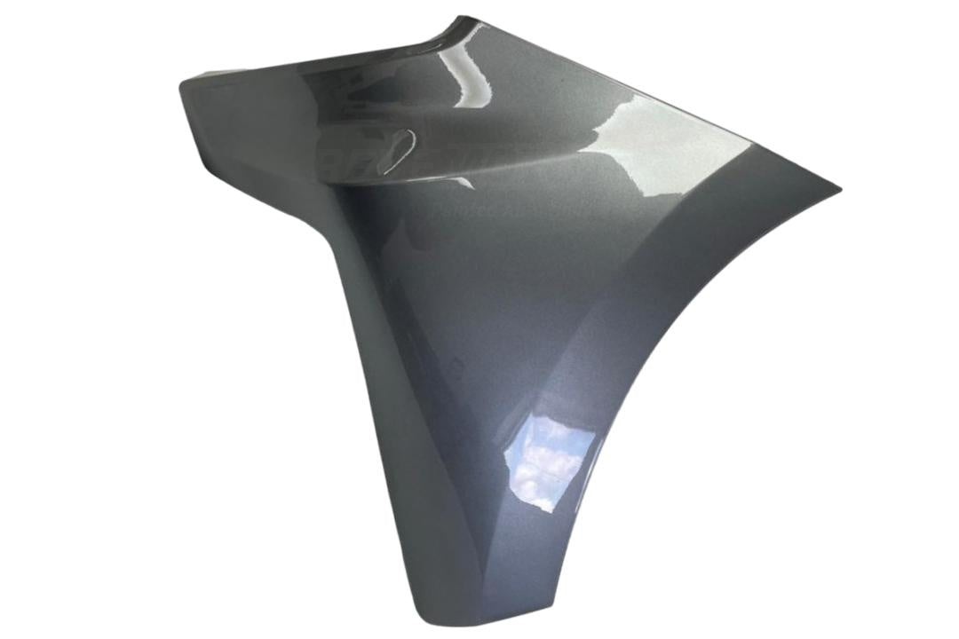 Painted Front Bumper End Cap Extension for 2019-2022 Chevrolet Silverado Satin Steel Gray Metallic 3 (WA464C) 84658017 GM1016110 ReveMoto Painted Auto Body Parts Replacement