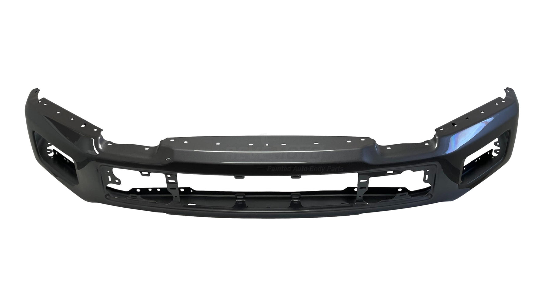 25372 Painted Front Bumper Face Bar for 2018-2020 Ford F150 Magnetic Metallic (J7) JL3Z17757EAPTM FO1002429