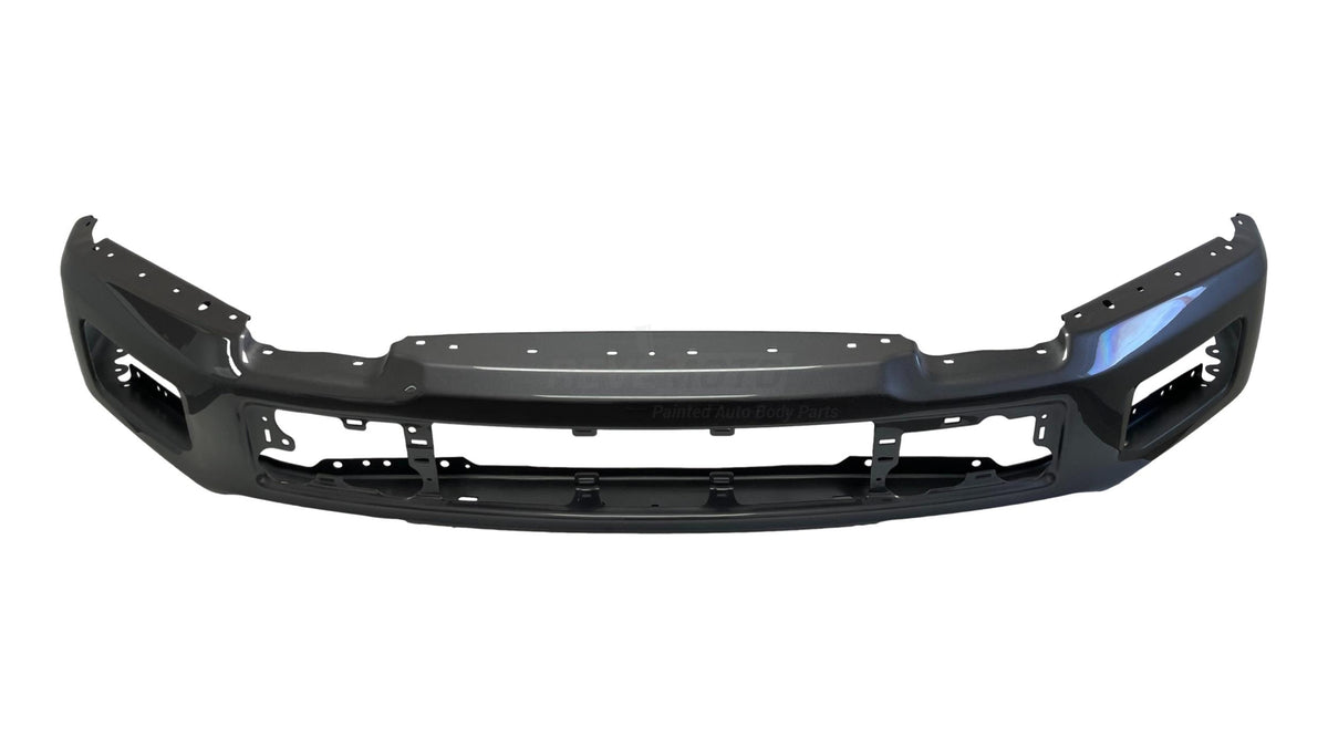 25372 Painted Front Bumper Face Bar for 2018-2020 Ford F150 Magnetic Metallic (J7) JL3Z17757EAPTM FO1002429