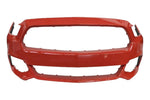 Painted Front Bumper for 2015-2017 Ford Mustang Competition Orange (CY) FR3Z17D957AAPTM FO1000704 ReveMoto Painted Auto Body Parts Replacement
