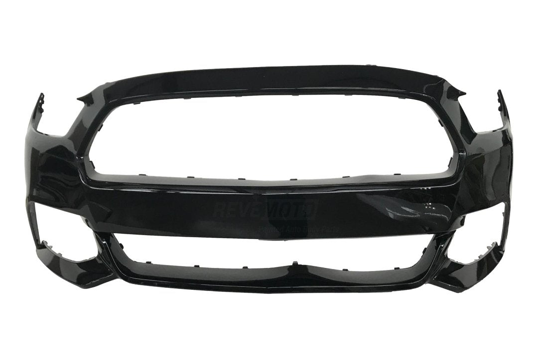 Painted Front Bumper for 2015-2017 Ford Mustang Ebony (UA) FR3Z17D957AAPTM FO1000704 ReveMoto Painted Auto Body Parts Replacement
