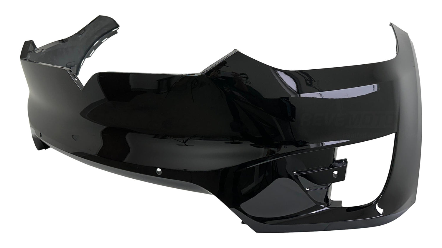 Painted Front Bumper for 2015-2021 Tesla Model X - Eclipse Black (PBSB) - Part Number 1091879S0A