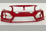 19503 - Painted Front Bumper for 2017-2020 Honda Civic (Type R) Rallye Red (R513) 04711TGHA01ZZ