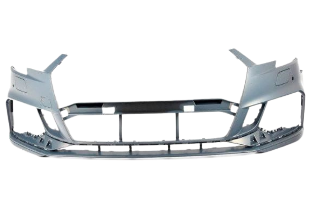 Painted Front Bumper for 2017-2021 Audi RS3 8V5807065AJGRU ReveMoto Painted Auto Body Parts Replacement 