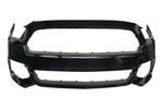 Painted Front Bumper for 20180 2015-2017 Ford Mustang Absolute Black (G41) FR3Z17D957AAPTM FO1000704 ReveMoto Painted Auto Body Parts Replacement