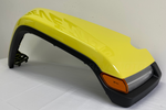 Painted Front Fender Flare 2020-2023 Jeep Gladiator (Mojave/Rubicon Model) High Velocity (PJF) 68585426AA (Right, Passenger-Side) Replaces: 6CE72RXFAA, 6CE72RXFAB, 6CE72RXFAC, 6CE72RXFAD, 6CE72RXFAE, 6CE72RXFAF, 6CE72RXFAG