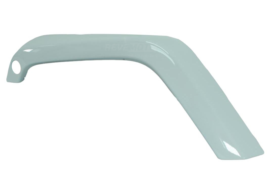 Painted Front Fender Flare for 2007-2017 Jeep Wrangler (OEM | Driver-Side) Bright White (PW7) 5KC87TZZAJ CH1268108