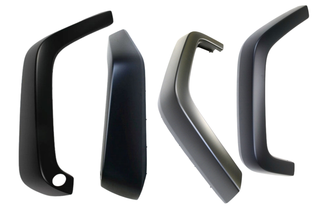 Painted Front Fender Flare for 2007-2017 Jeep Wrangler (Set of Four)