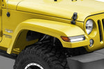 Painted Front Fender Flare for 2007-2018 Jeep Wrangler (Standard for JK Models) 6AD70RXFAH (Right, Passenger-Side) Replaced by 68585260AA Acid Yellow (PJD)