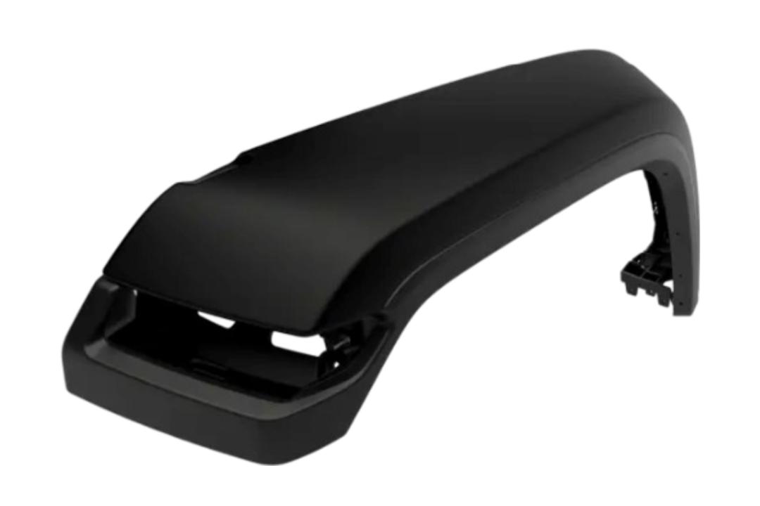 Painted Front Fender Flare for 2018-2023 Jeep Wrangler (WITH: LED Lamps | Driver-Side) 6AD67TZZAH Replaced by 68584843AA