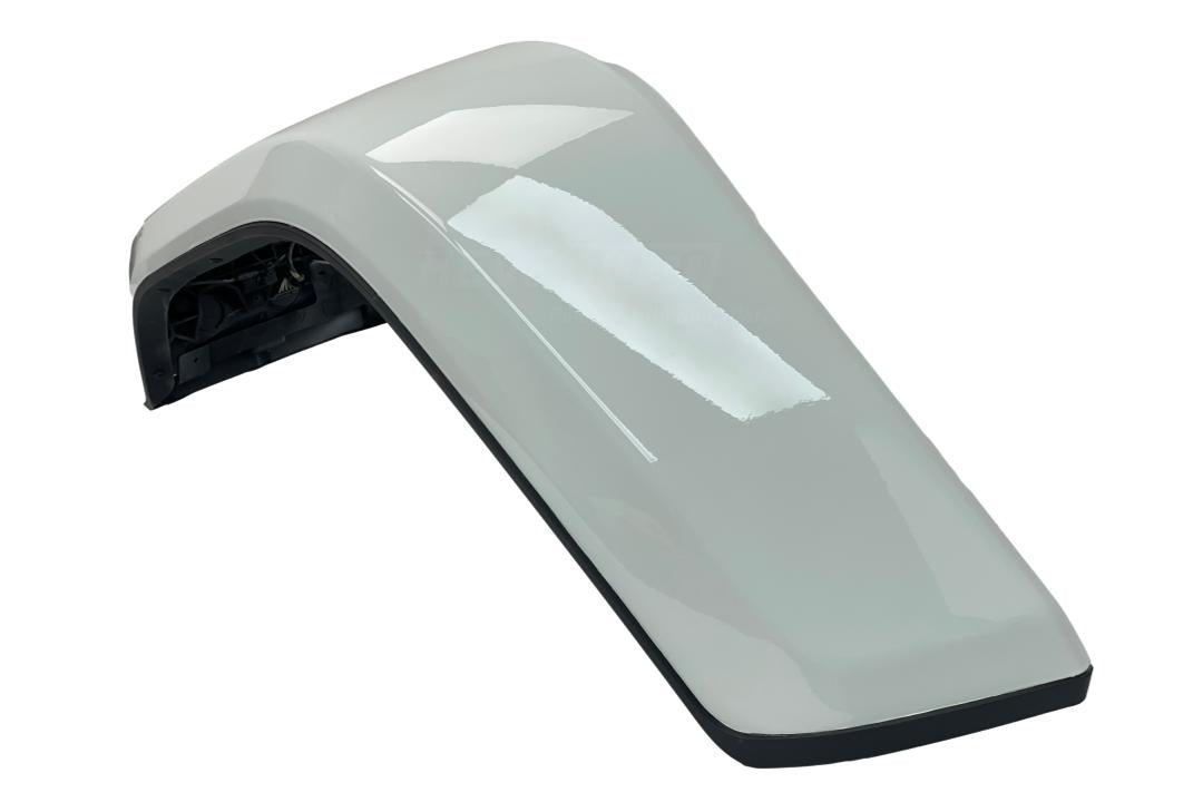 22873A Painted Front Fender Flare for 2018-2023 Jeep Wrangler (WITH: LED Lamps | Driver-Side) Bright White (PW7) 6AD67TZZAH