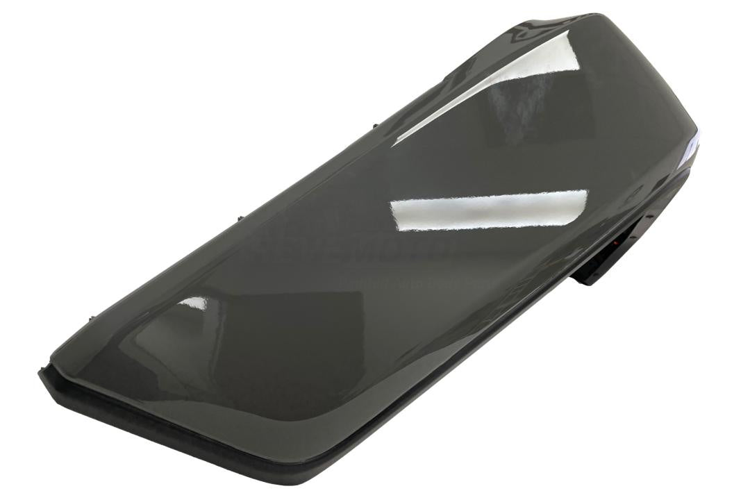 Painted Front Fender Flare for 2018-2023 Jeep Wrangler (WITH: Halogen Lights | Passenger- Side) Ceramic (PDN) 6CE80TZZAH