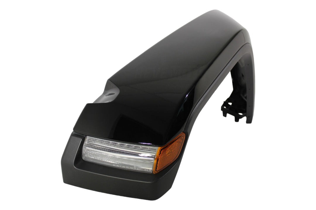 2018-2026 Jeep Wrangler Front Fender Flare Painted (Off-Road Tires; WITH: LED Lamps | Driver-Side)