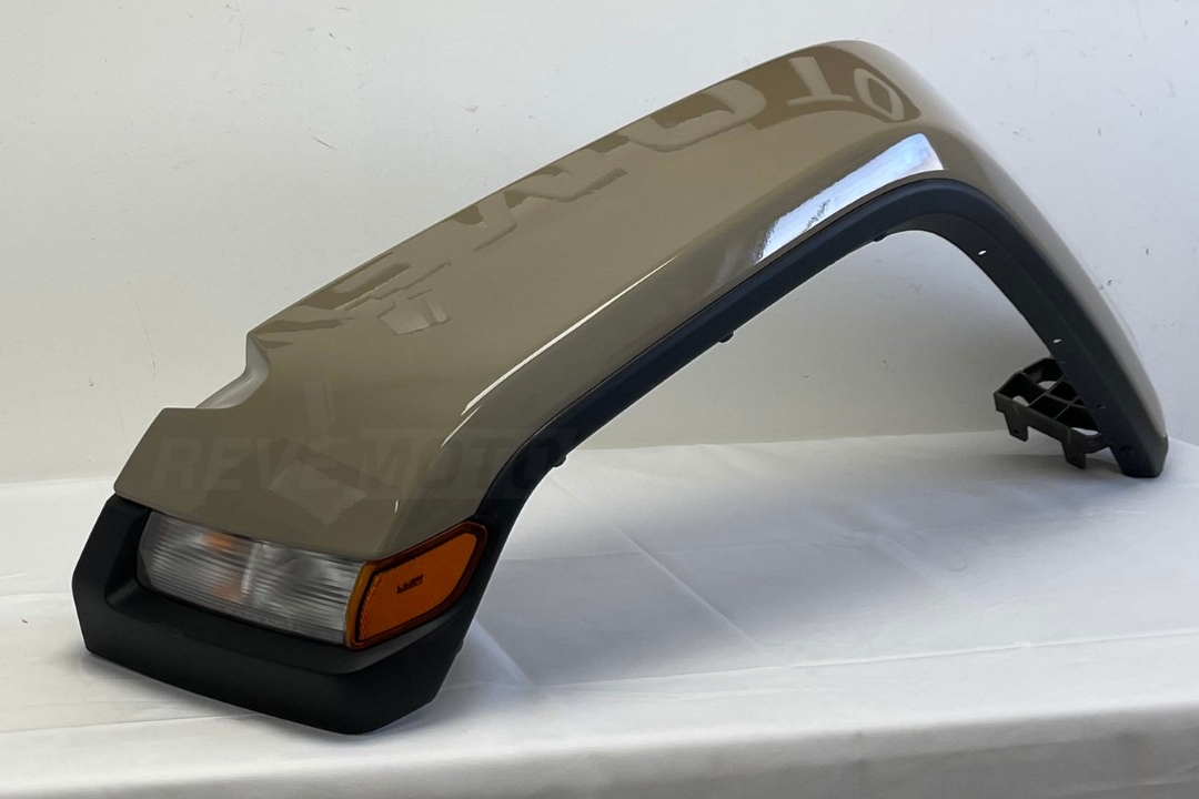 Painted Front Fender Flare for 2020-2023 Jeep Gladiator (OEM | Off-Road Tires - WITHOUT LED Lamps) Left Driver-Side Gobi (PUA) 6CE71RXFAG