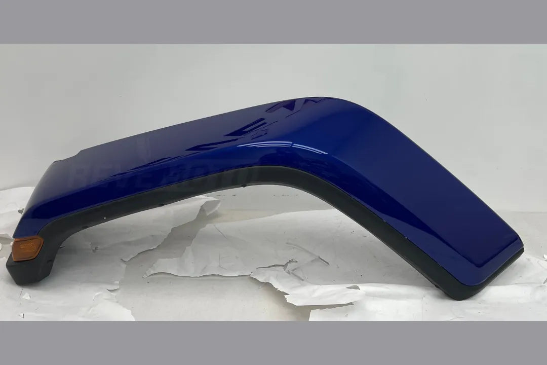 Painted Front Fender Flare for 2020-2025 Jeep Gladiator (OEM | All-Terrain Tires - WITH LED Lamps | Driver-Side) Ocean Blue Metallic (PBM) 6CE67TZZAH