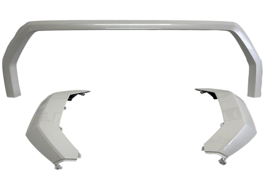 26491 - 2022-2023 Toyota Tundra Grille Surround Moldings Painted Emotional Red 2 Metallic (3U5)  531110C901