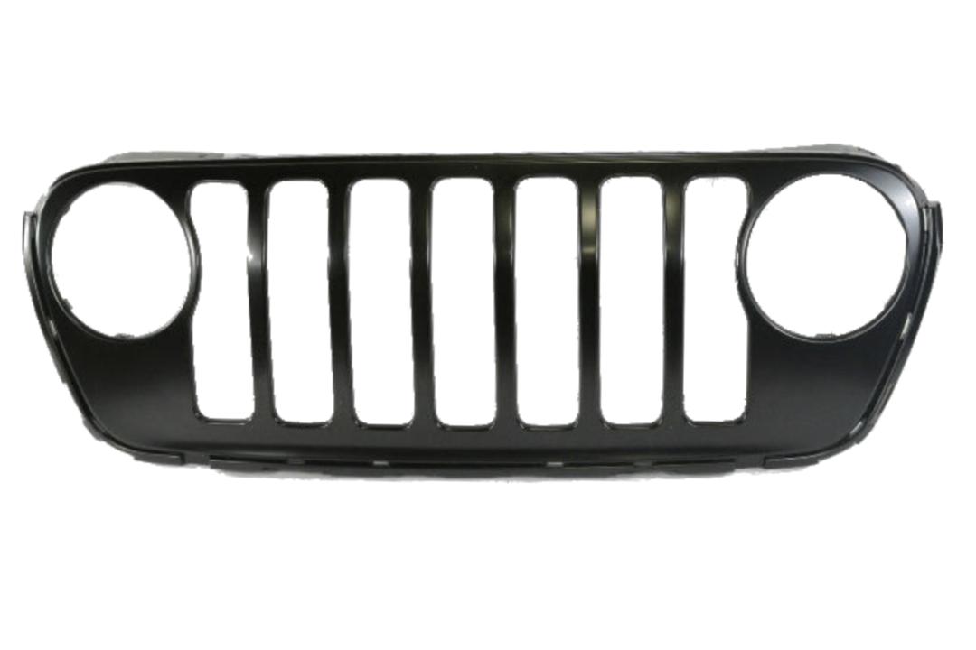 Painted Grille for 2018-2023 Jeep Wrangler (WITH: Chrome) 68370848AC CH1200440