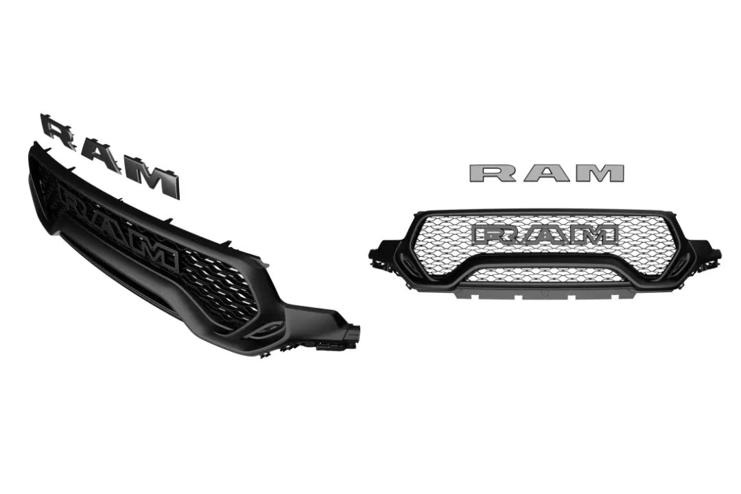Painted Grille for 2021-2024 Ram 1500 (OEM | TRX) 68528996AA