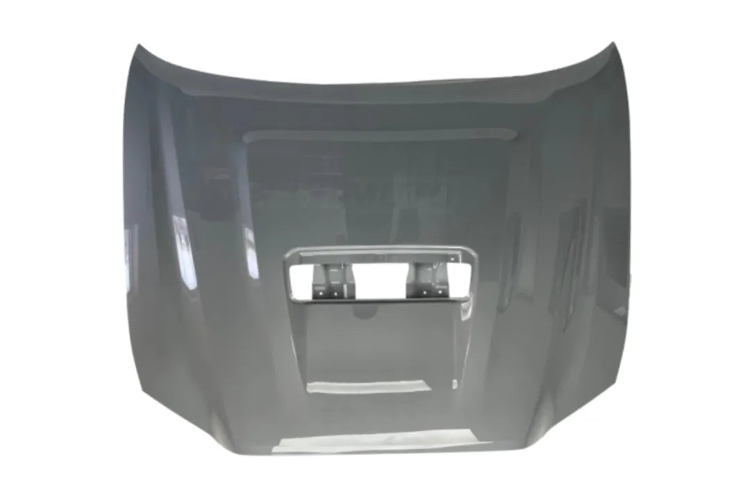Painted Hood Conversion TRD Hood Conversion for 2016-2024 Toyota Tacoma Cement Gray Metallic 1H5 With Scoop ReveMoto Painted Auto Body Parts Replacement