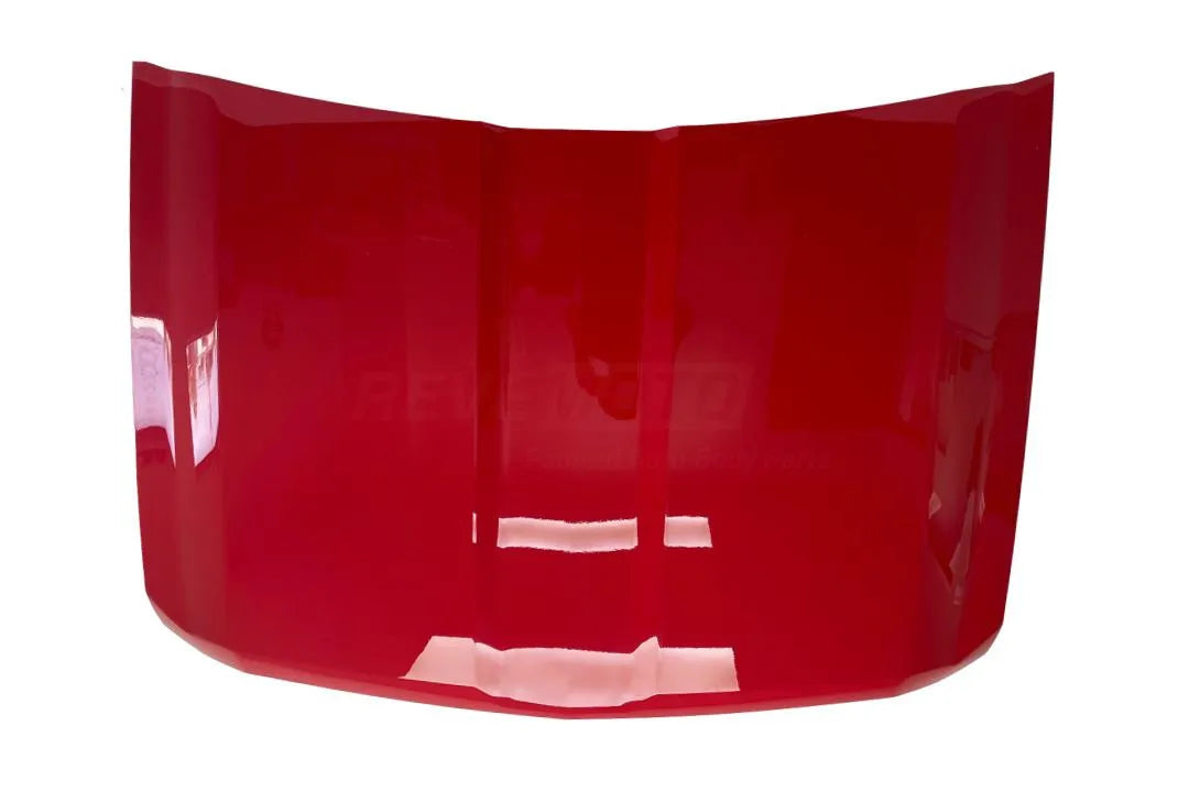 Painted Hood for 2015-2019 Chevrolet Silverado (2500HD/3500 HD) Pull Me Over Red (WA130X) 84348413 GM1230446 ReveMoto Painted Auto Parts Replacement 