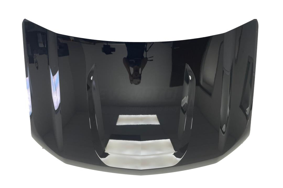 Painted Hood for 2019-2025 Chevrolet Silverado (1500) Black (WA8555) 84610675 GM1230475 ReveMoto Painted Auto Body Parts Replacement