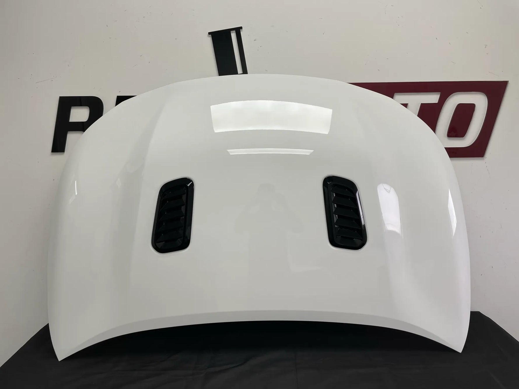 Painted Hood for 2023 Toyota GR Corolla WITH Vents (Installation Hardware Included) Super White II (040) 5330112B90 ReveMoto Painted Auto Body Parts Replacement