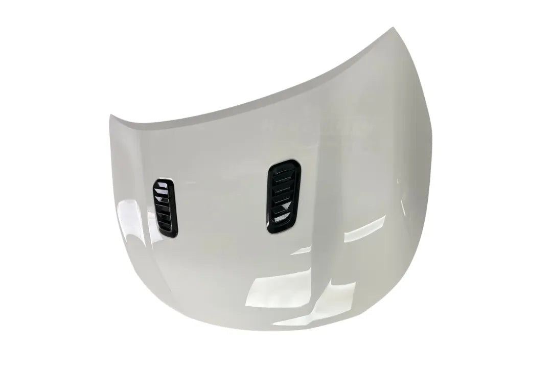 Painted Hood for 2023 Toyota GR Corolla WITH Vents (Installation Hardware Included) Super White II (040) 5330112B90 ReveMoto Painted Auto Body Parts Replacement