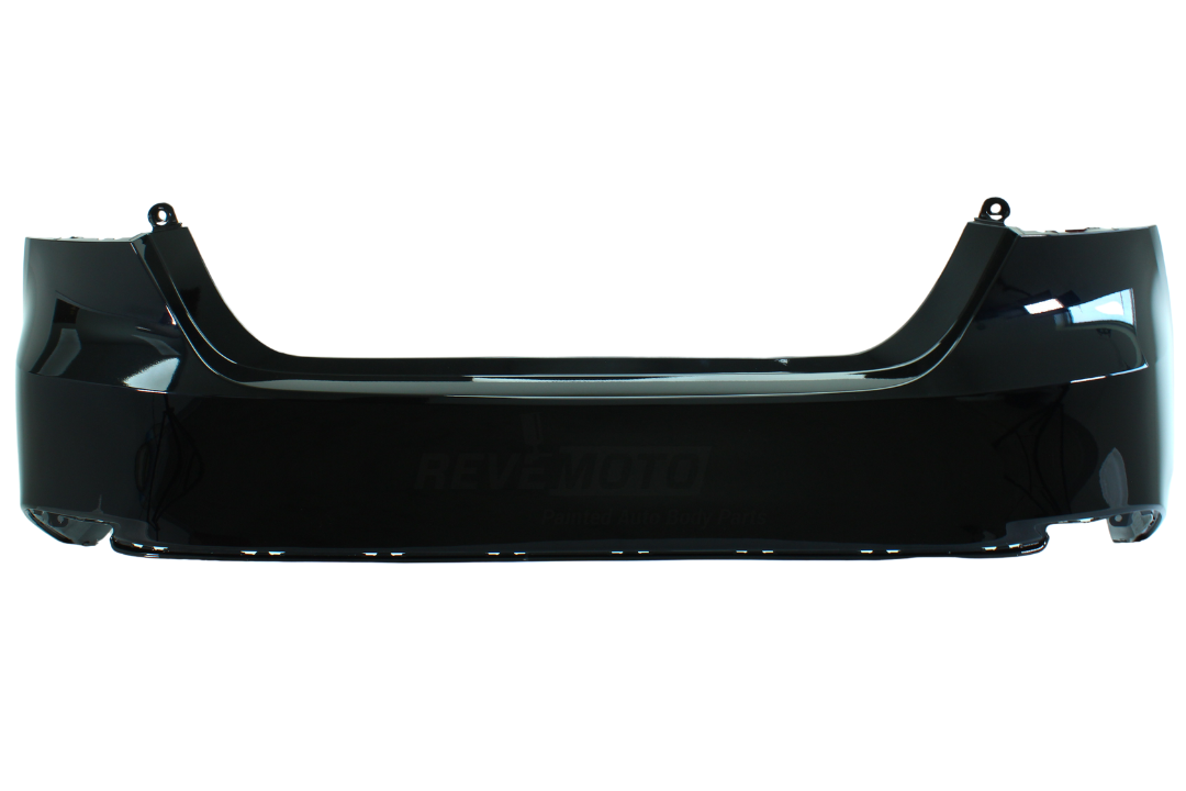 Painted Rear Bumper Cover for 2018-2024 Toyota Camry Attitude Black Pearl (218) 521590X913 ReveMoto Painted Auto Parts Replacement