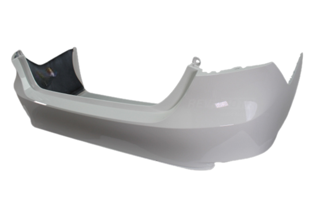 Painted Rear Bumper Cover for 2018-2024 Toyota Camry Super White 2 (040) 521590X913 ReveMoto Painted Auto Parts Replacement