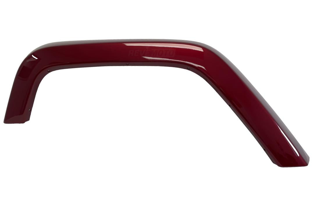 Painted Rear Fender Flare for 2007-2017 Jeep Wrangler (Aftermarket | Passenger-Side) Deep Cherry Red Crystal Pearl (PRP) 5KC84TZZAG Replaced by 5KC84TZZAH 