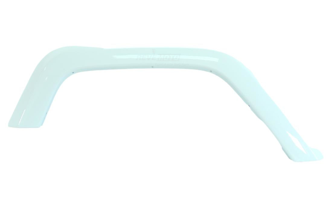 Painted Rear Fender Flare for 2007-2017 Jeep Wrangler (OEM | Passenger-Side) Bright White (PW7) 5KC84TZZAG Replaced by 5KC84TZZAH 