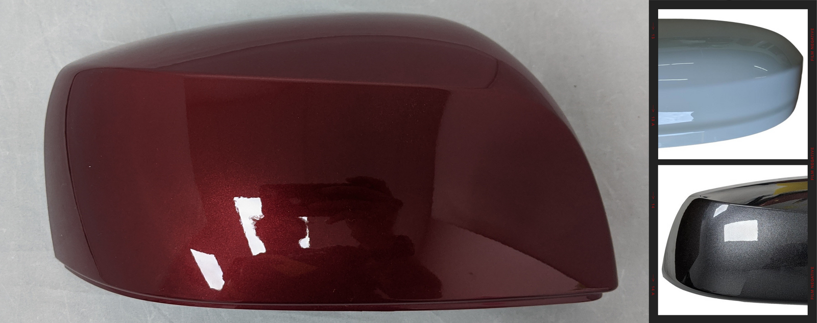 Painted Side View Mirror Covers & Mirror Cap Replacements - ReveMoto Painted Auto Body Parts